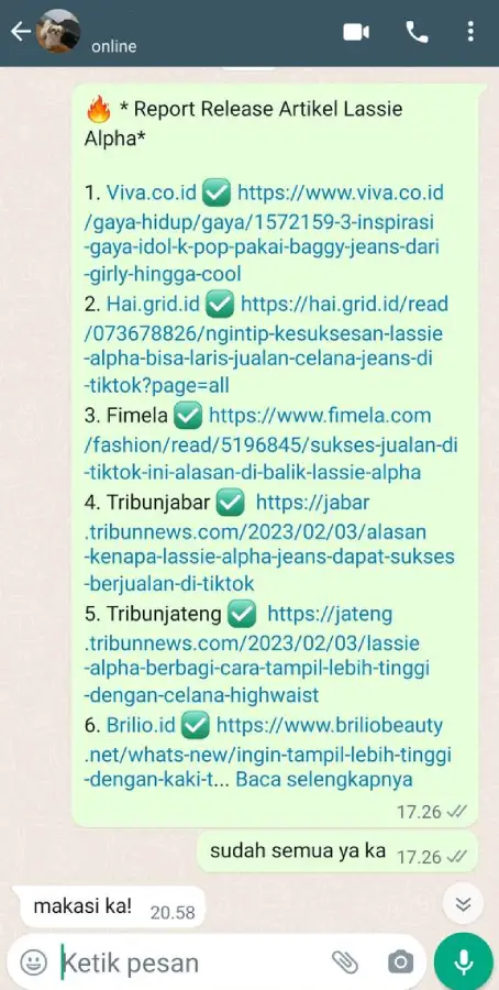 artikel release lassie alpha