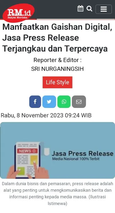 jasa press release gaishan digital