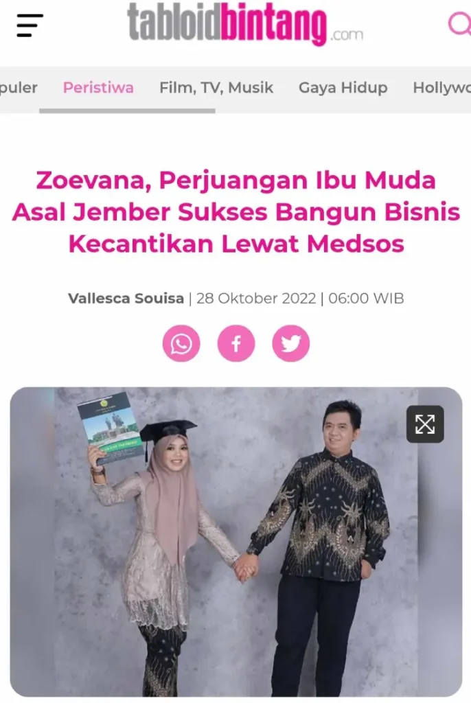dr zoevana anandra tabloidbintang.com