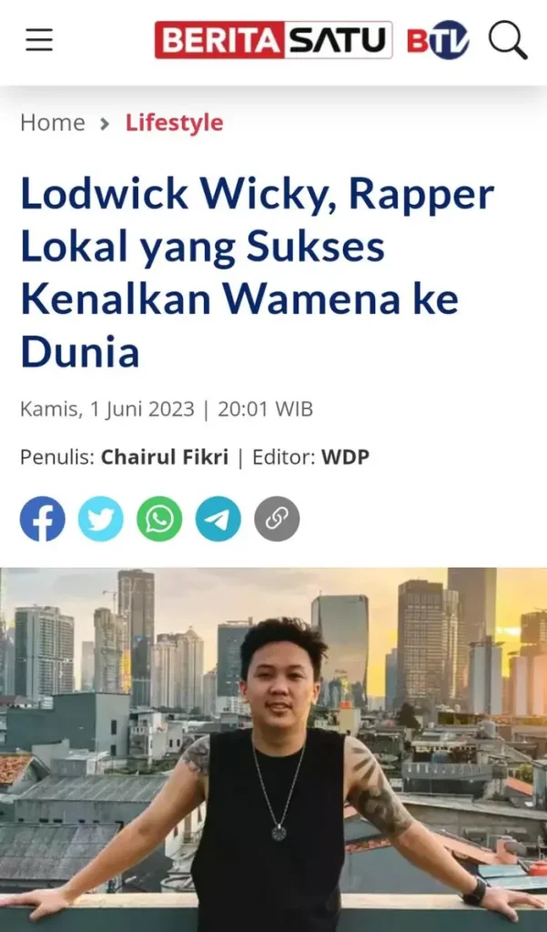 press release music beritasatu.com