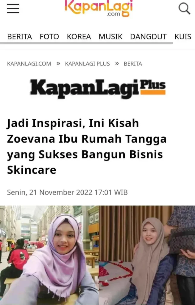 press release dr zoevana kapanlagi.com